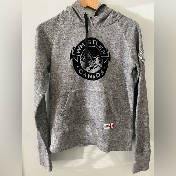 Roots Salt & Pepper Whistler Canada Hoodie - Picture 1 of 8